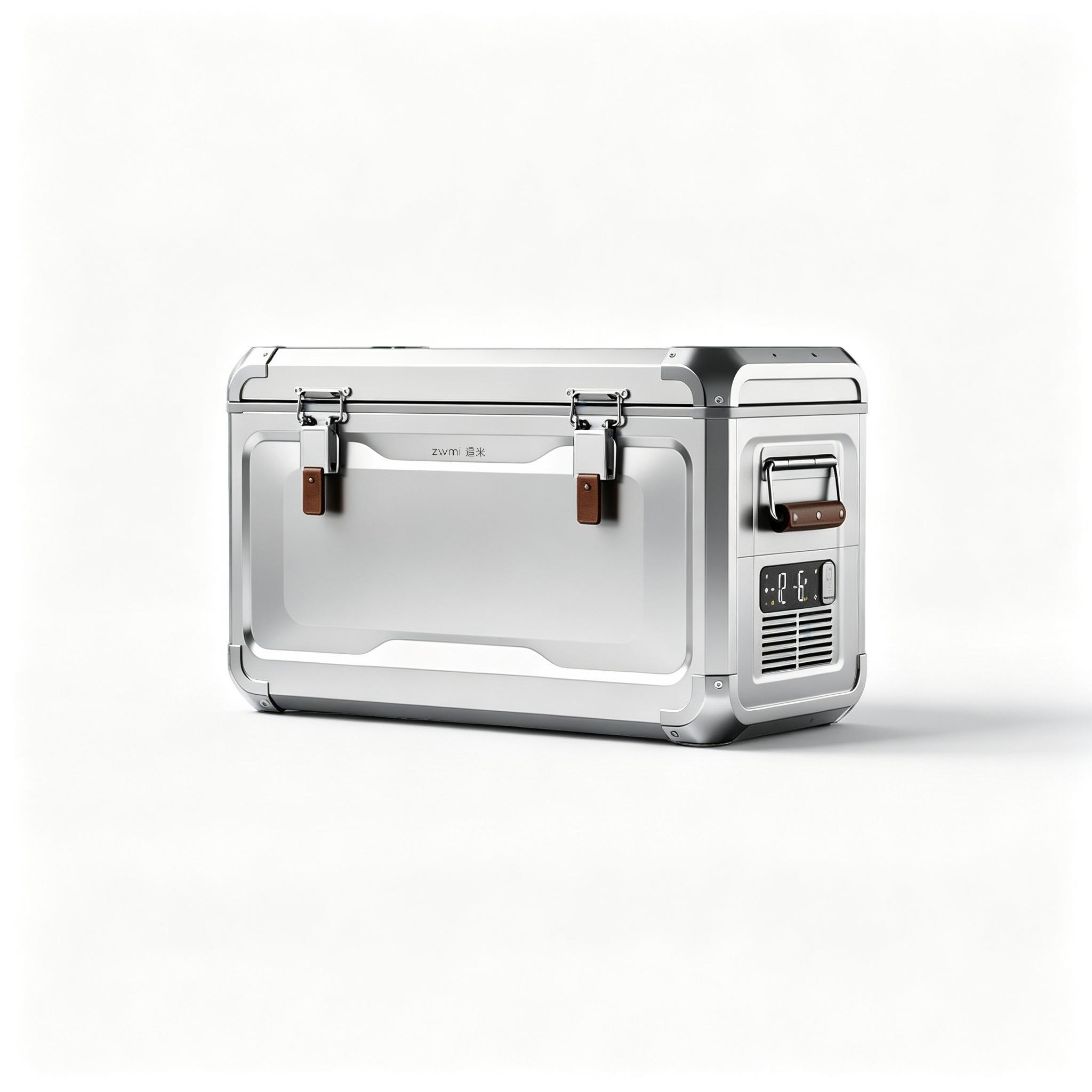 Aluminum portable refrigerator