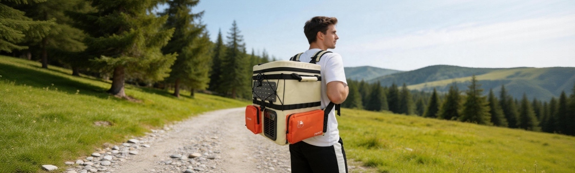 Backpack refrigerator